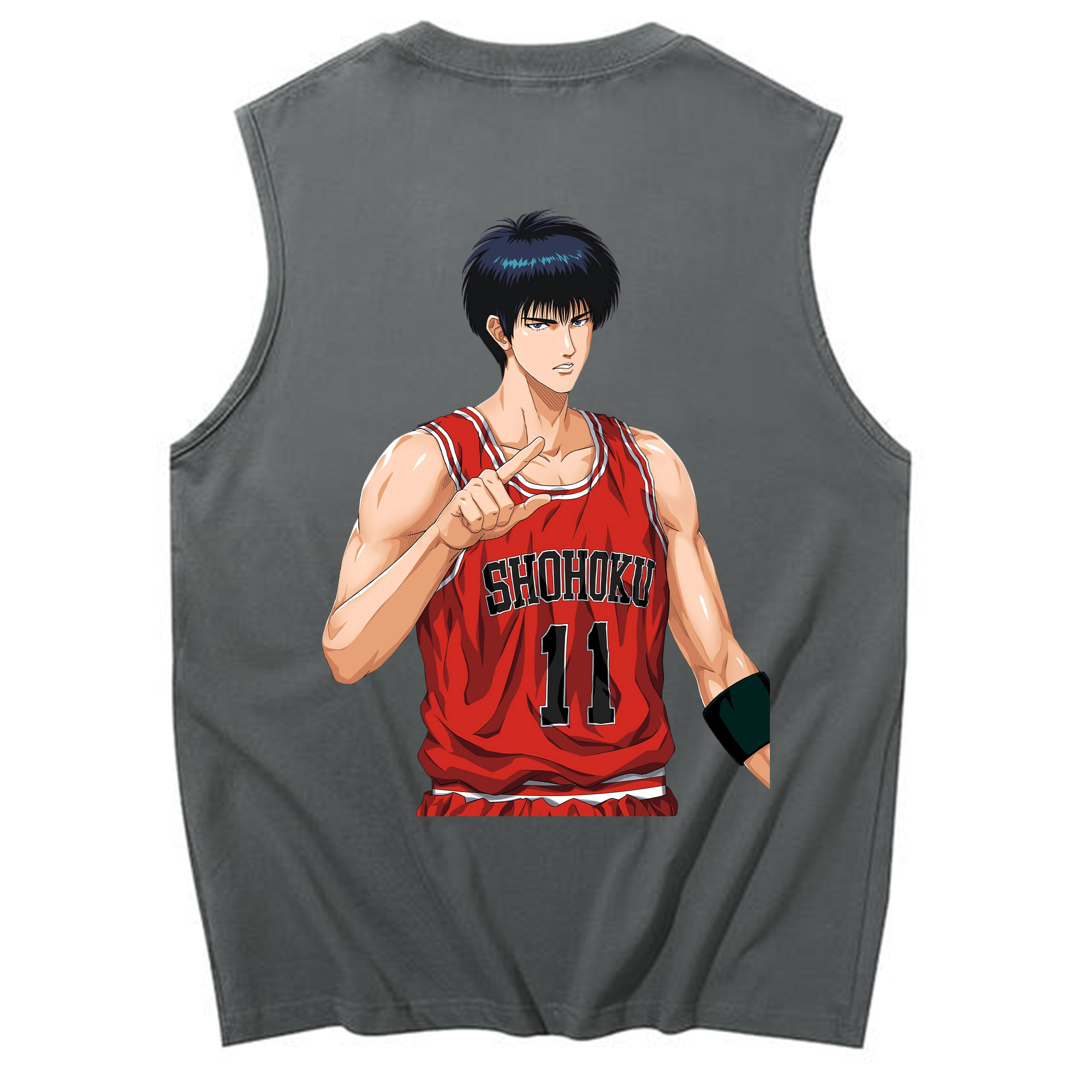 （画像用） SLAM DUNK／スラムダンク コットン100％タンクトップ（背面プリント）